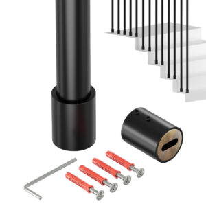 Harfa XL balustrada fi 32 mm czarny mat 100 cm