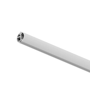 Drążek led irok fi 25 mm x 1,5 mm profil aluminowy do szafy biały mat 100 cm