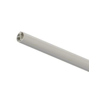 Drążek led irok fi 25 mm x 1,5 mm profil aluminowy do szafy kaszmir struktura 100 cm