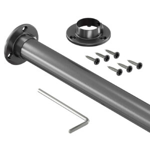 Classic drążek do szafy fi 25 mm grafit 200 cm