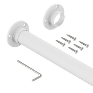 PRO I drążek do szafy fi 25 mm biały mat 148 cm