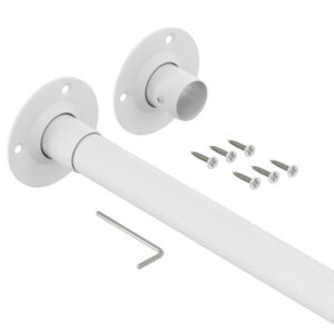 PRO III drążek do szafy fi 25 mm biały mat 148 cm