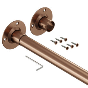 PRO III drążek do szafy fi 25 mm miedziany mat 200 cm