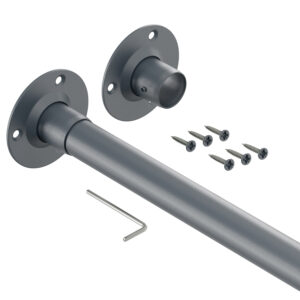 PRO III drążek do szafy fi 25 mm antracyt struktura 200 cm