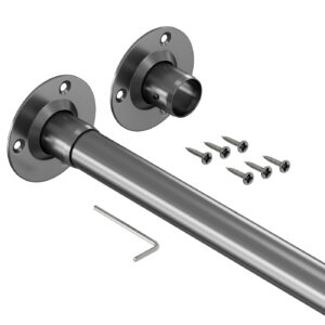 PRO III drążek do szafy fi 25 mm grafit 200 cm