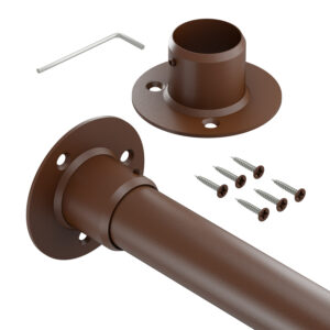 Strong III drążek do szafy fi 32 mm brąz struktura 200 cm