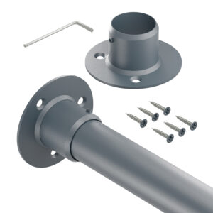 Strong III drążek do szafy fi 32 mm antracyt struktura 200 cm