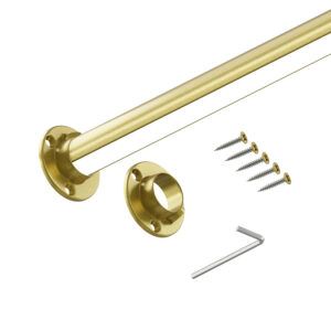 Classic Led drążek do szafy fi 25 mm złoty mat 200 cm