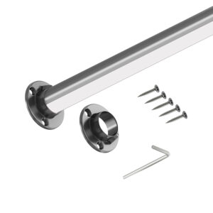 Classic Led drążek do szafy fi 25 mm grafit 200 cm