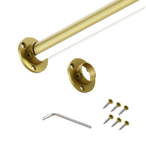 Led PRO I drążek do szafy fi 25 mm złoty mat 200 cm