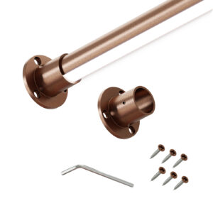 Led PRO II drążek do szafy fi 25 mm miedziany mat 200 cm