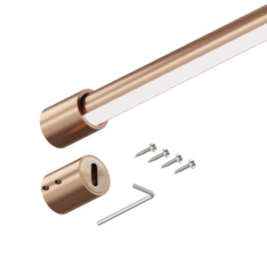 Smart Led drążek do szafy fi 25 mm miedziany mat 100 cm