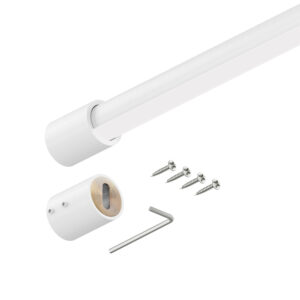 Smart Led drążek do szafy fi 25 mm biały mat 200 cm