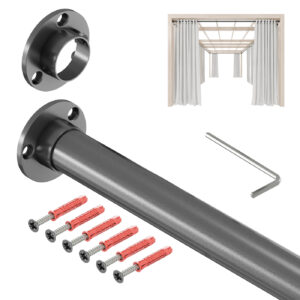 Taras drążek stalowy fi 25 mm grafit 148 cm