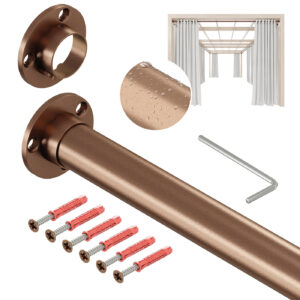 Taras Ocynk drążek stalowy fi 25 mm miedziany mat 200 cm