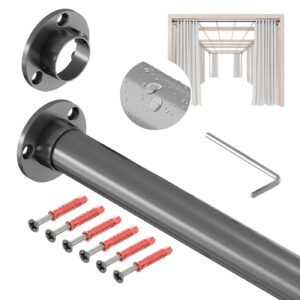 Taras Ocynk drążek stalowy fi 25 mm grafit 200 cm