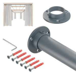 Taras Strong drążek stalowy fi 32 mm antracyt struktura 100 cm