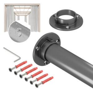 Taras Strong Ocynk stalowy fi 32 mm grafit 200 cm