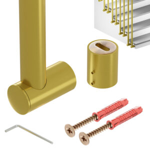 Harfa Sens balustrada fi 25 mm złoty mat 400 cm