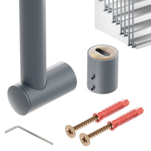 Harfa Sens balustrada fi 25 mm antracyt struktura 400 cm