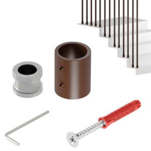 HARFA NOA K UCHWYT BALUSTRADY fi 20 mm brąz struktura