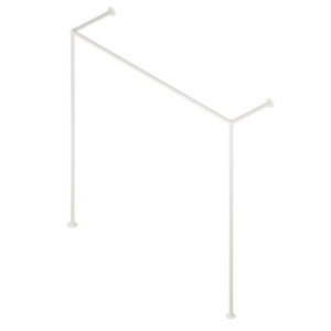 Hotse wieszak loftowy na ubrania fi 25mm 150x150 kaszmir struktura