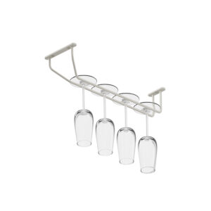 Alko wieszak na kieliszki do wina 1 rzędowy kaszmir struktura