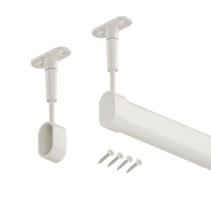 Hanger drążek do szafy owalny kaszmir struktura 148 cm