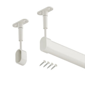 Hanger drążek do szafy owalny kaszmir struktura 200 cm