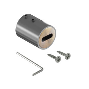 Smart R rozeta drążka do szafy fi 25 mm grafit