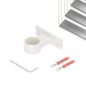 Uchwyt przelotowy boczny Harfa Bond K balustrady harfa fi 25 mm kaszmir struktura