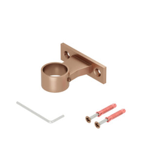 Uchwyt przelotowy boczny Harfa Bond P balustrady harfa fi 25 mm miedziany mat