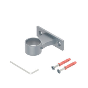 Uchwyt przelotowy boczny Harfa Bond P balustrady harfa fi 25 mm antracyt struktura