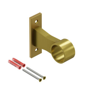 Porto P uchwyt przelotowy dystansowy do poręczy fi 25 mm złoty mat