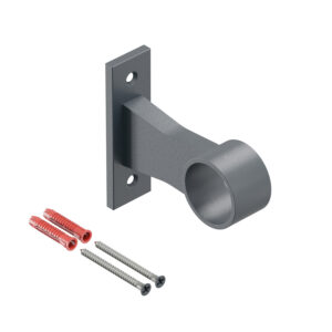 Porto P uchwyt przelotowy dystansowy do poręczy fi 25 mm antracyt struktura