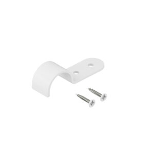 Pixel II uchwyt poziomy fi 25mm biały mat