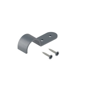 Pixel II uchwyt poziomy fi 25mm antracyt struktura