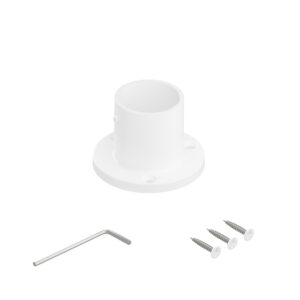 Strong II R rozeta drążka fi 32 mm biały mat