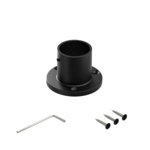 Strong II R rozeta drążka fi 32 mm czarny struktura