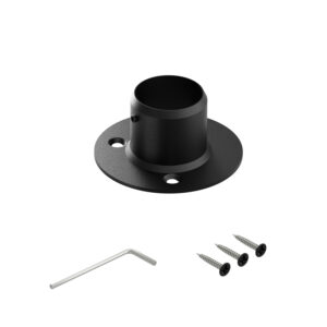 Strong III R rozeta drążka fi 32 mm czarny struktura