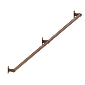Elen poręcz schodowa balustrada fi 32 mm miedziany mat 200 cm