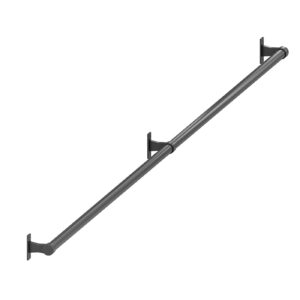 Porto poręcz schodowa balustrada fi 25 mm grafit 250 cm