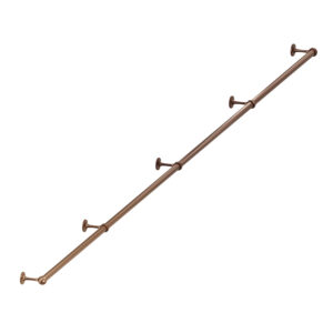 Nazare poręcz schodowa balustrada fi 25mm miedziany mat 400 cm