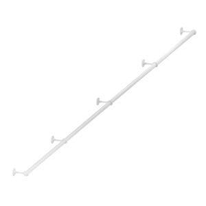 Nazare poręcz schodowa balustrada fi 25mm biały mat 500 cm