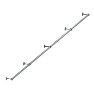 Nazare poręcz schodowa balustrada fi 25mm antracyt struktura 500 cm