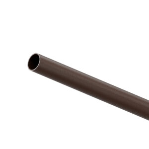 Drążek fi 25 mm x 1,5 mm rura do szafy balustrady brąz struktura 200 cm