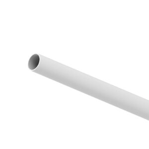 Drążek fi 25 mm x 1,5 mm rura do szafy balustrady biały mat 400 cm