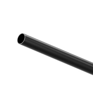 Drążek fi 25 mm x 1,5 mm rura do szafy balustrady czarny mat 400 cm