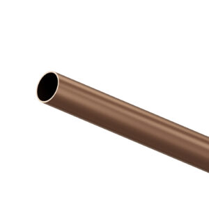 Drążek fi 32 mm x 1,5 mm rura do szafy miedziany mat 295cm