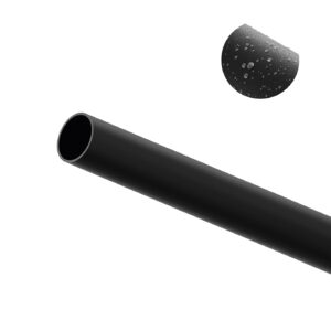 Drążek Ocynk fi 25 mm x 1,5 mm czarny struktura 148cm